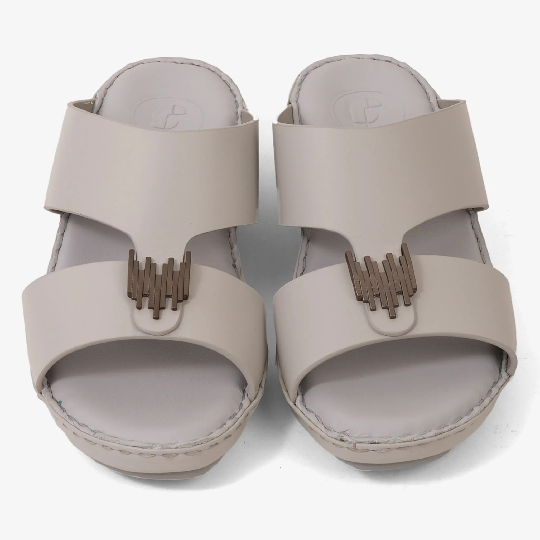 FARADA KIDS UNIQUE TEXTURED ACCENT SANDALS LIGHT GREY Sandals Montego Bay Resort