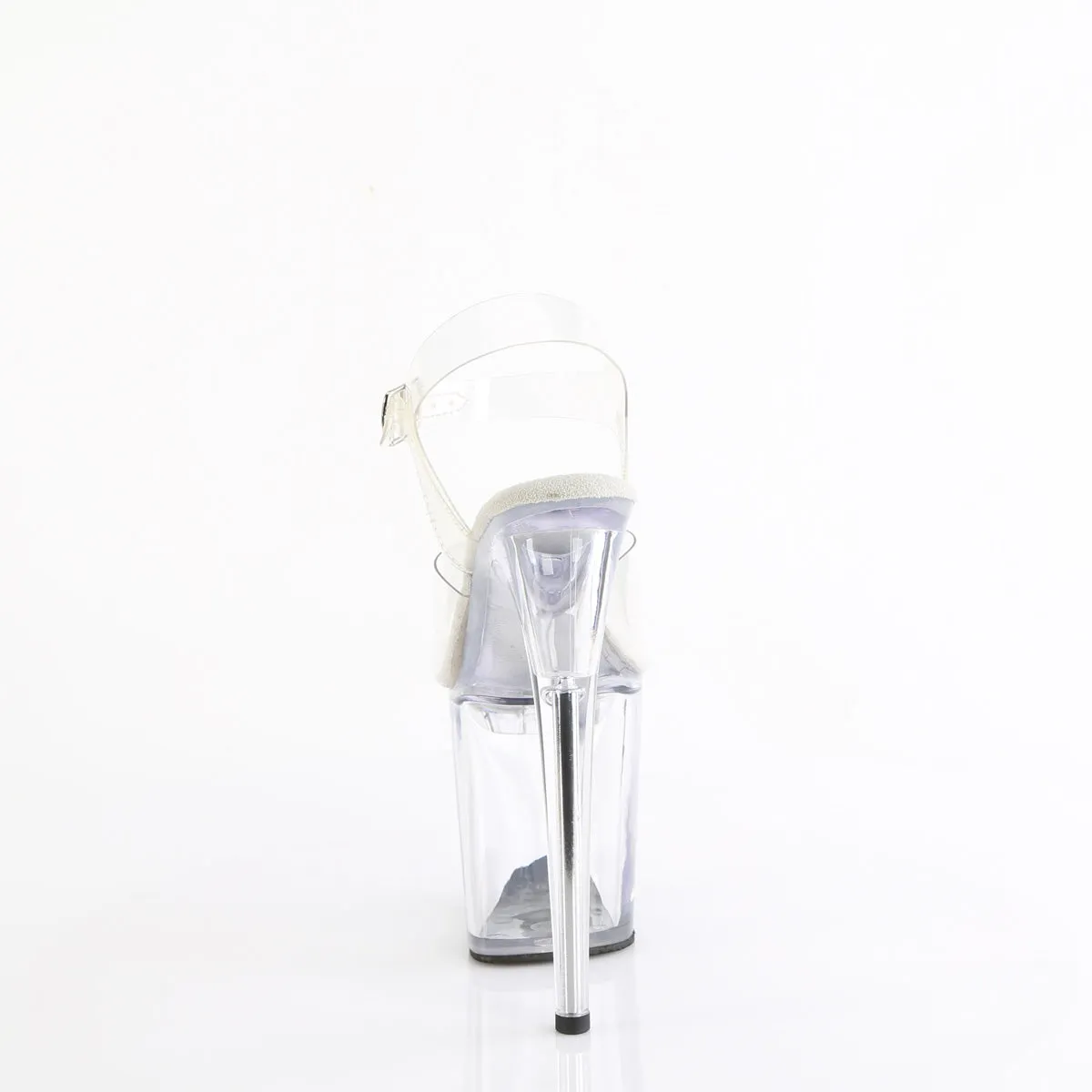 TREASURE-808FLA Pleaser Clear Sexy Platform Shoes (Pole Dancing Heels) Similar Running Shoes To Asics Kayano