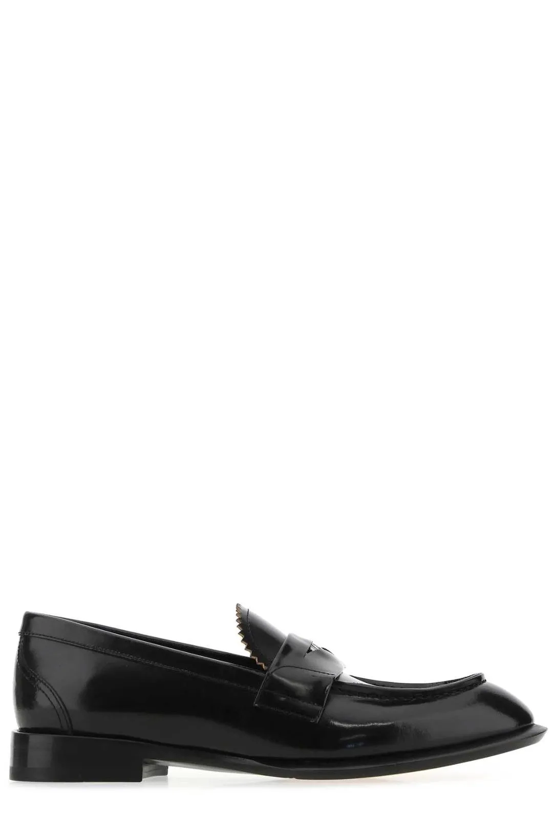 Unlined Loafers Alexander McQueen Seal Logo Loafers
