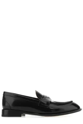 Miu Miu Platform Loafers Alexander McQueen Seal Logo Loafers