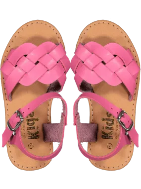 Pink Basic Strap Sandals Popular Slide Sandals