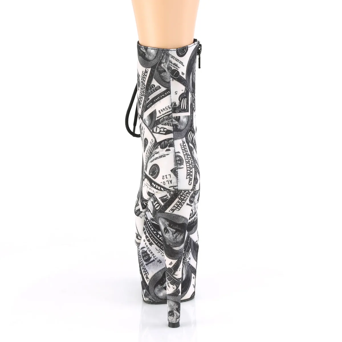 7 Inch Heel ADORE-1020DP Dollar Print Best Work Boot Brand