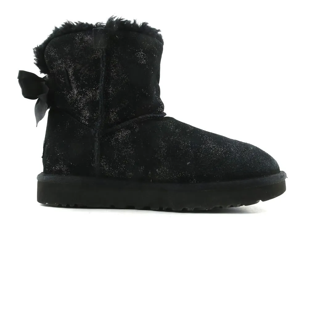 UGG  MINI BAILEY BOW GLIMMER Business Casual Sports Shoes