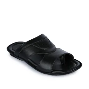 Isotoner Slippers Coolers Casual (Black) Slippers For Men COOL99-105 By Liberty