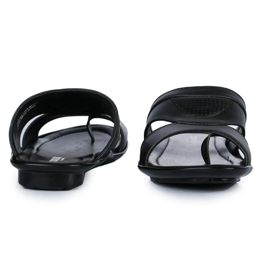 Christmas Tree Slippers Coolers Casual (Black) Slippers For Men COOL99-105 By Liberty