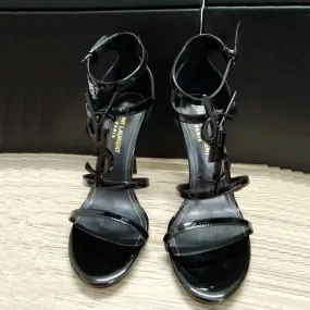 OYS6 Slippers 10.5CM High heels women size 35-41 leather shoes Slids