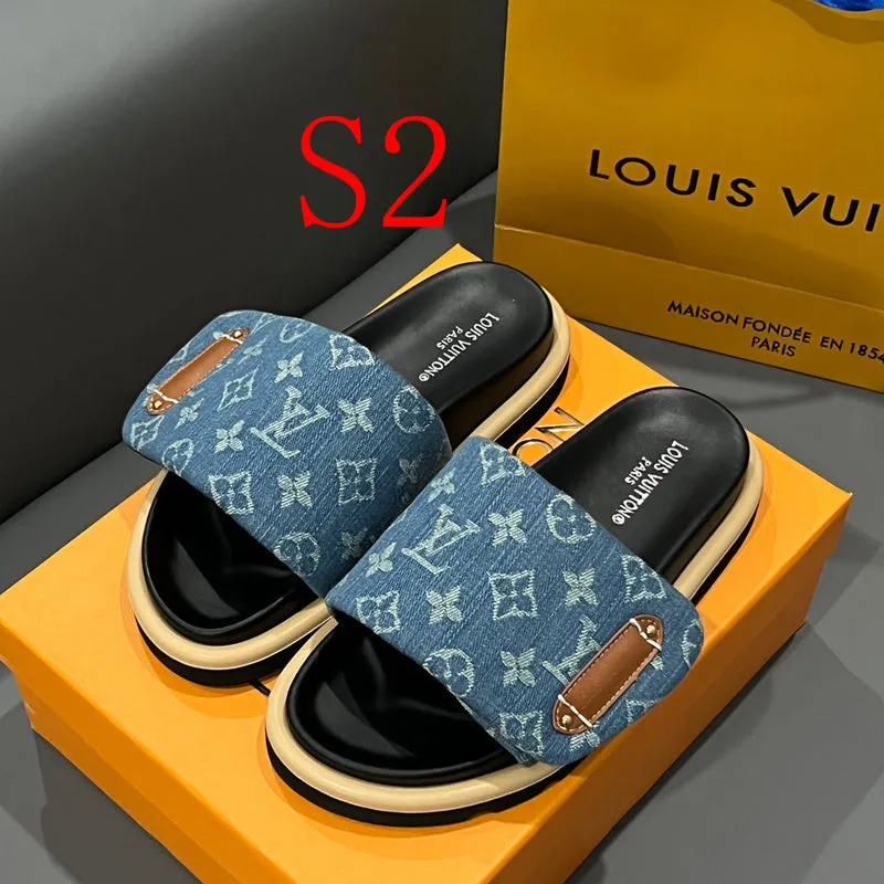 Miu Miu Slippers MLS3 Leather slippers Man and Women shoes 35-45 With box