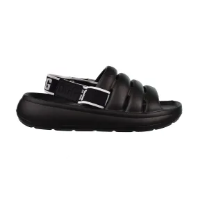 UGG Sport Yeah Women's Slide Black Slippers Brand With Nut In Logo