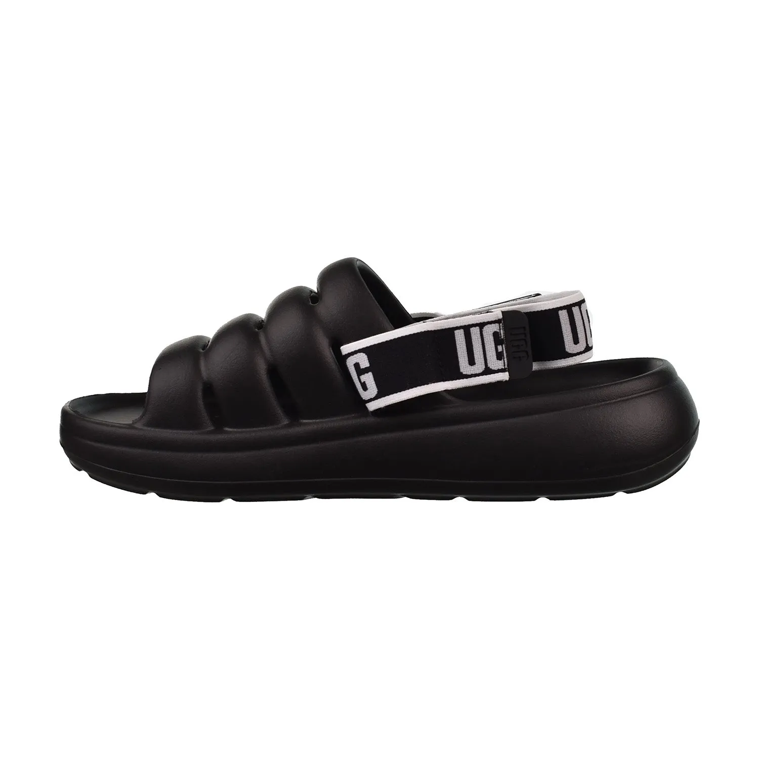 UGG Sport Yeah Women's Slide Black Slippers Cow