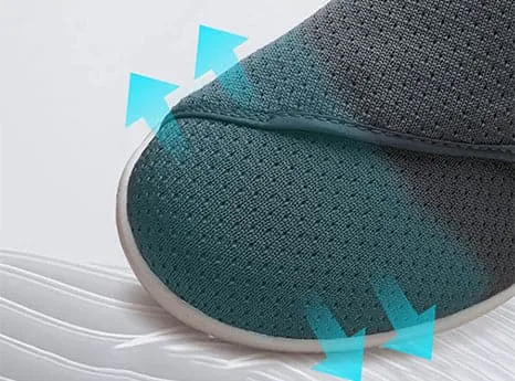 FitVille Women's Adjustable Strap Diabetic Shoes U Of M Slippers