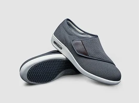 Lounge Slippers FitVille Women's Adjustable Strap Diabetic Shoes