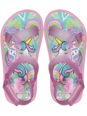 Pink Unicorn Trekker Sandals Sari Sandals