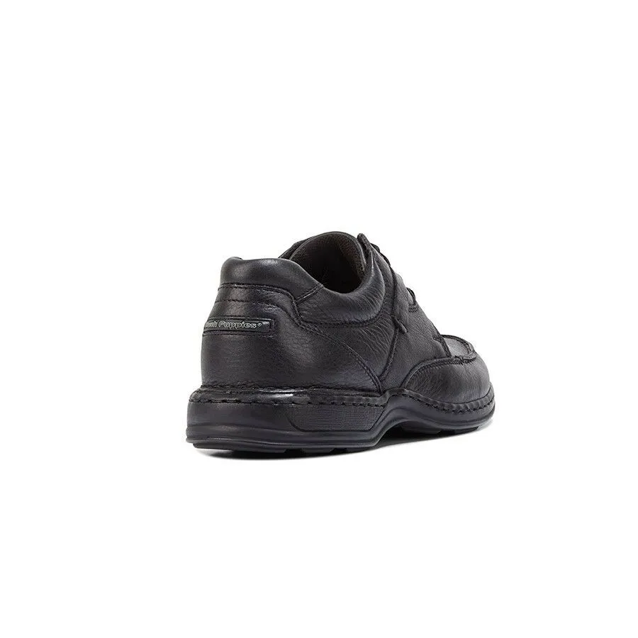 Different Types Of Dress Shoes Mens Hush Puppies Randall 2 Black Leather Lace Up Work Formal Shoes