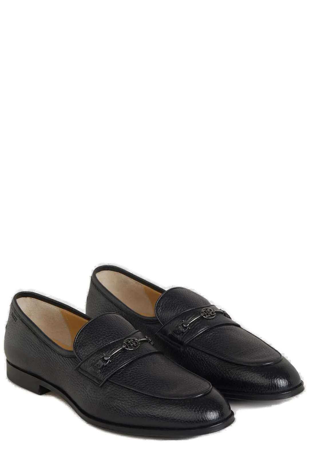 Loafers Prada Bally Weram Logo Plaque Loafers