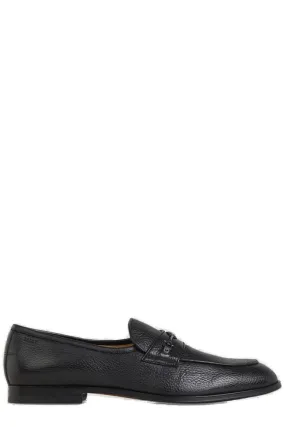 Bally Weram Logo Plaque Loafers Joey Loafers