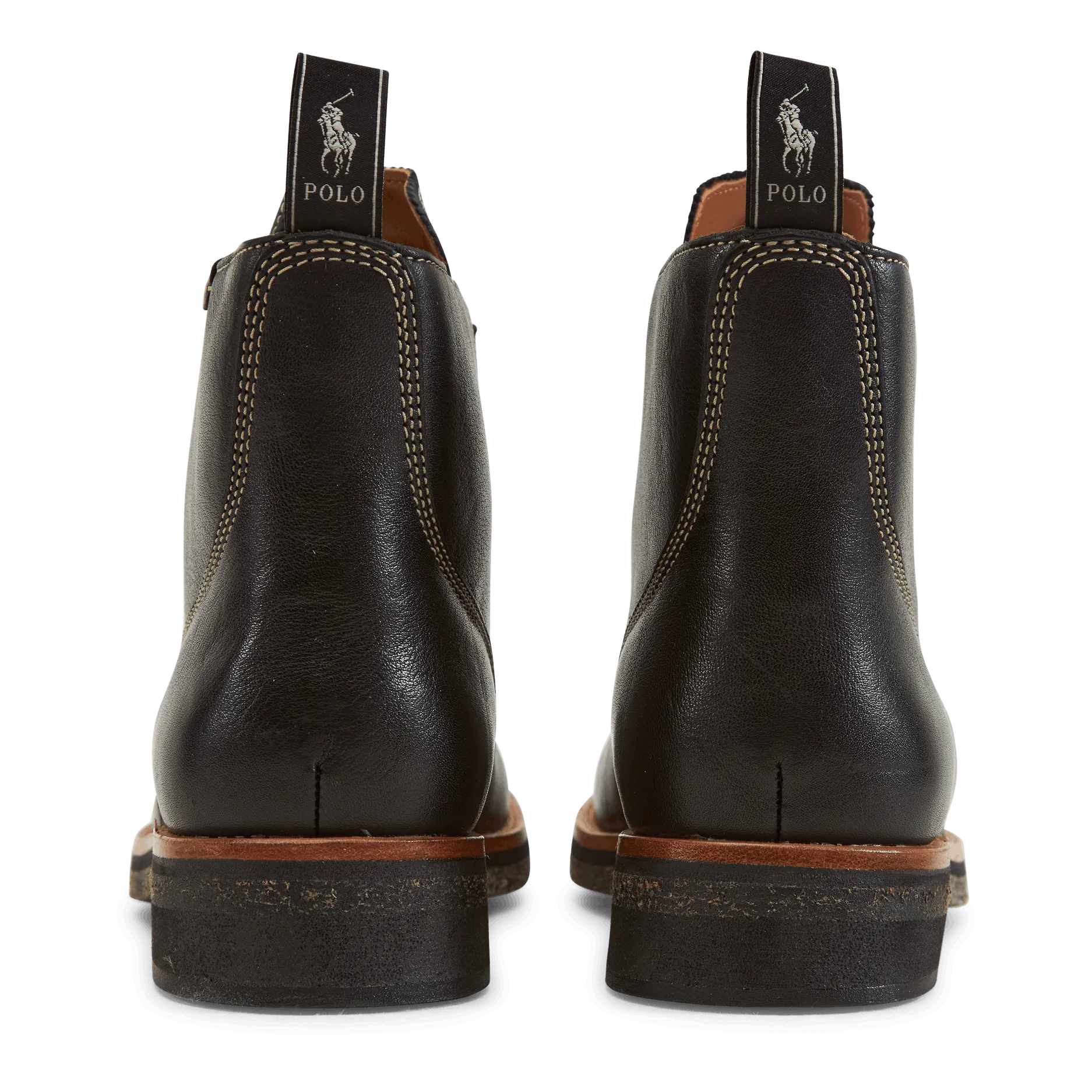 Tumbled Leather Boot Black Adidas Waterproof Running Shoes