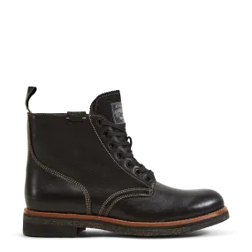 Adidas Shoes Size 7 Tumbled Leather Boot Black