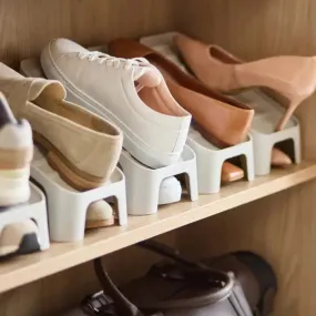 Shoe-in Compact 6-piece Ecru Shoe Caddy Asics 2025 Running Shoes