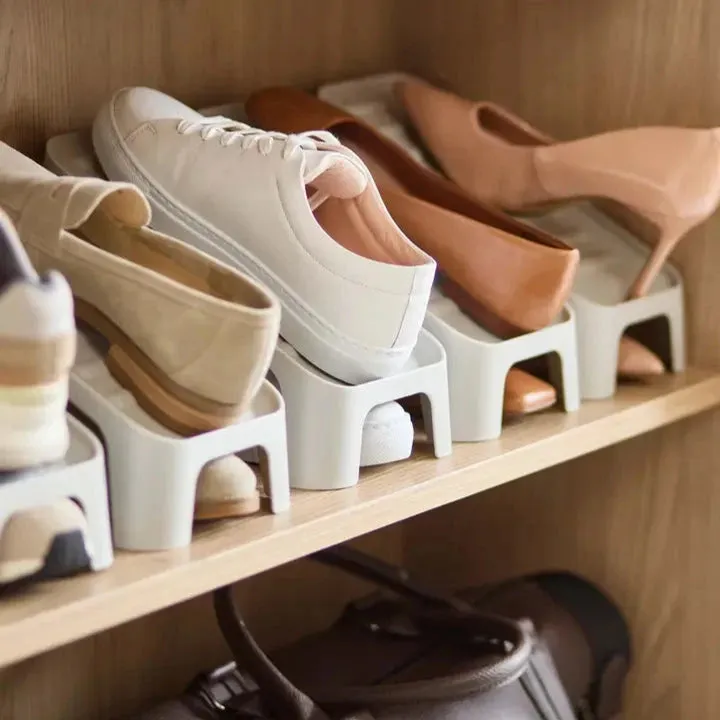 Shoe-in Compact 6-piece Ecru Shoe Caddy Asics Gt-2000 7 Running Shoes