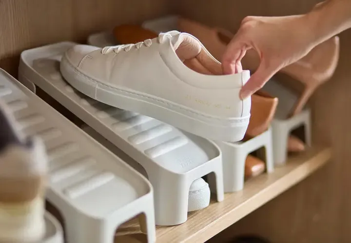 Shoe-in Compact 6-piece Ecru Shoe Caddy Asics Gt-2160 Casual Shoes