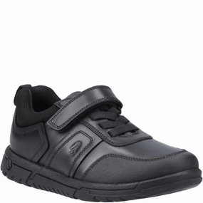 slim fit Hush Puppies Sutton Bungee Junior School Shoes