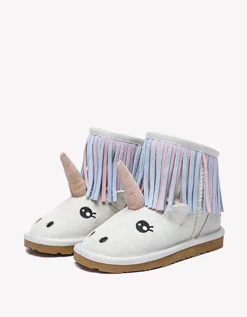 Diamond Cowboy Boots Unicorn Kids Plus