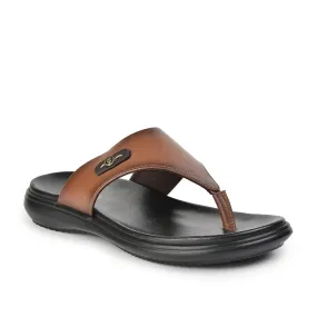 Ariel Slippers Healers Casual Tan Slipper For Men MDL-05 By Liberty