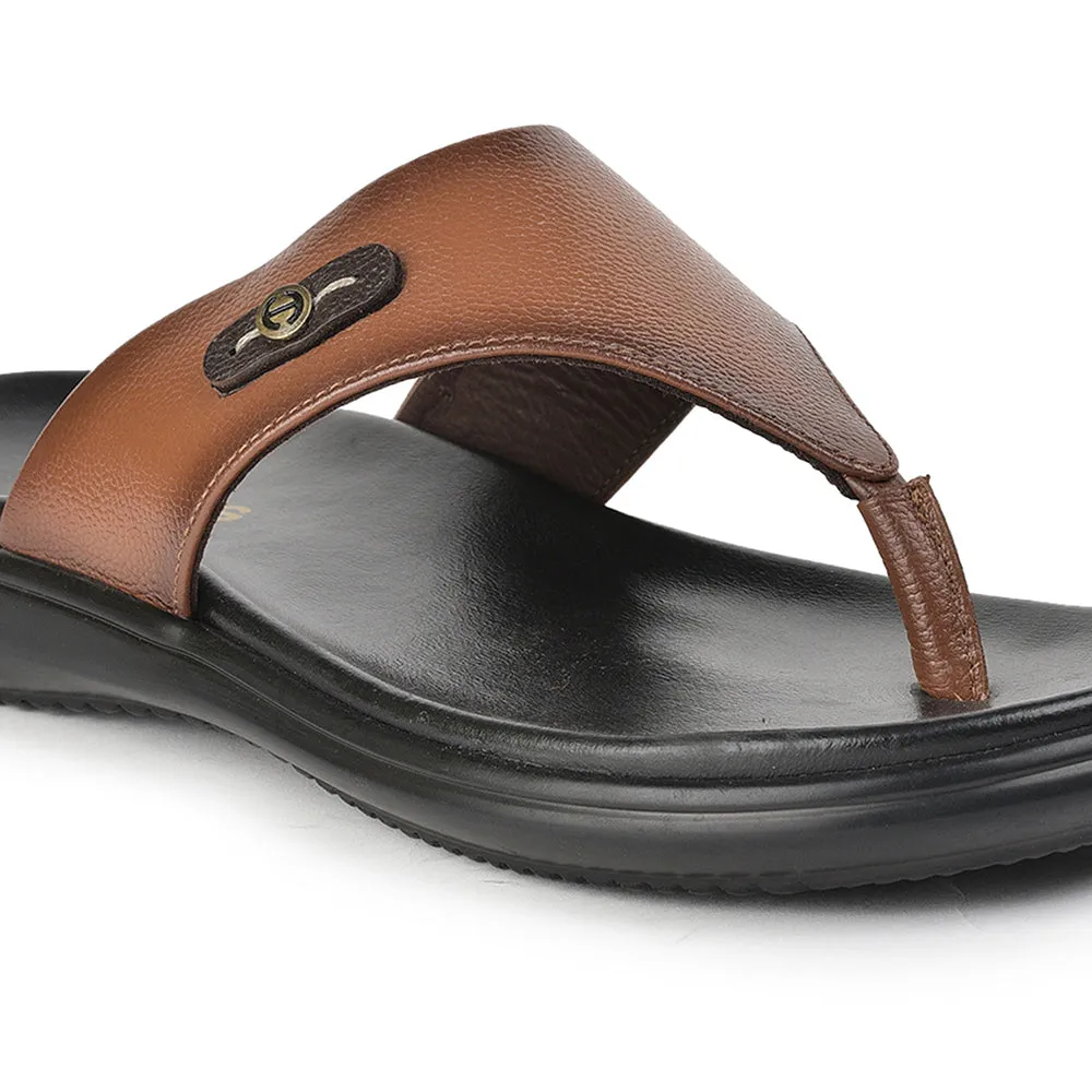 Healers Casual Tan Slipper For Men MDL-05 By Liberty Picture Of Ruby Slippers