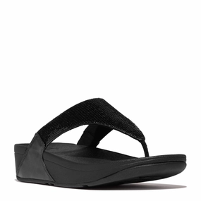 Stream Path Women's FitFlop, Lulu Sequin Thong Sandal