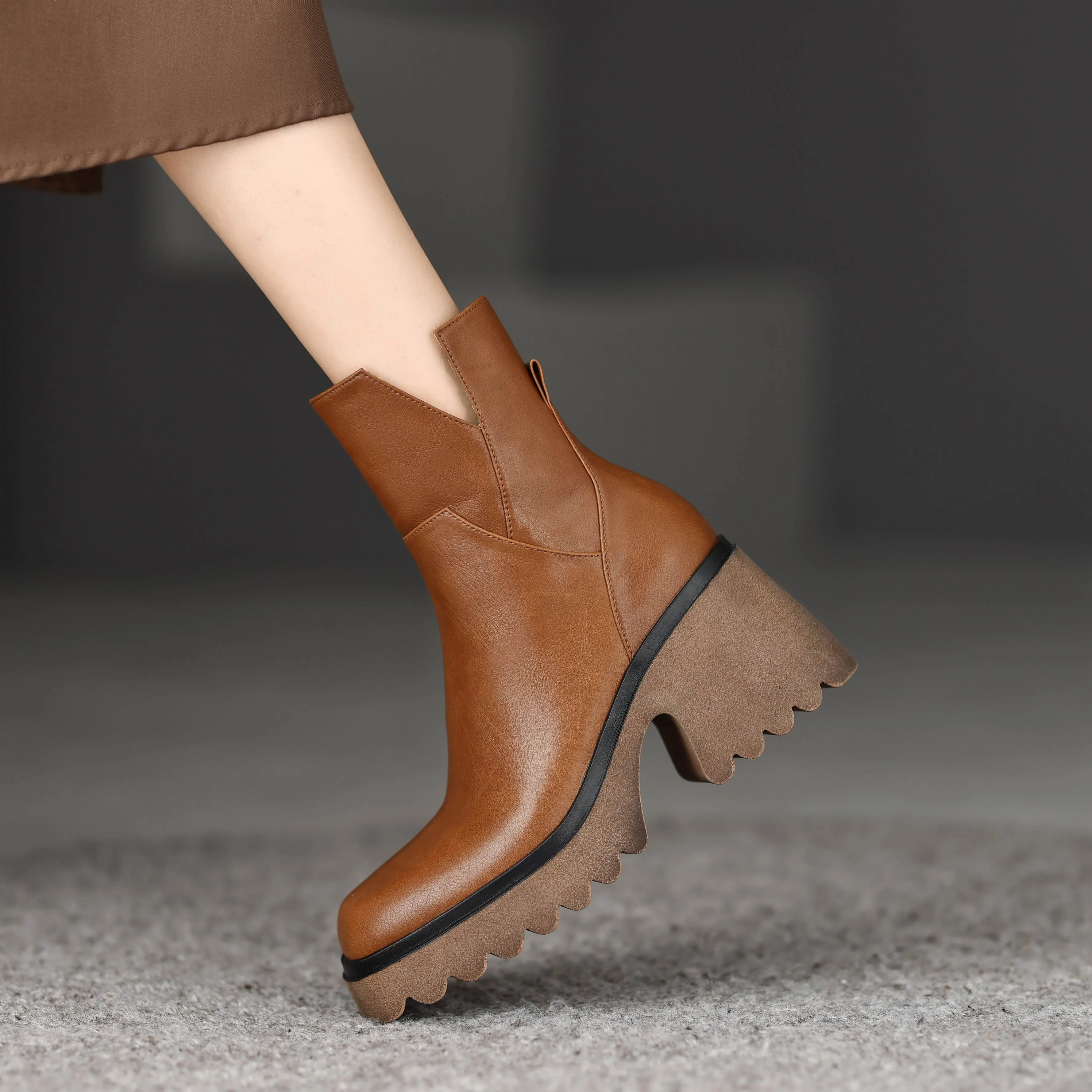 USS Shoes Camacho Women's Platform Office Ankle Boots Adidas Running Shoes Recycled Plastic