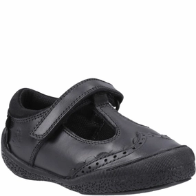 Hush Puppies Raet T-Bar Infant School Shoes Ventilated