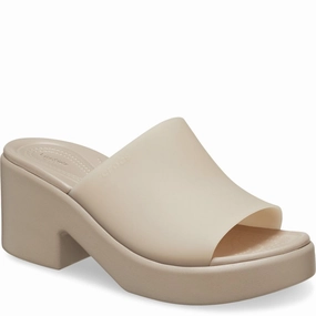 Leg Line Black Tie Crocs Brooklyn Slide Heel