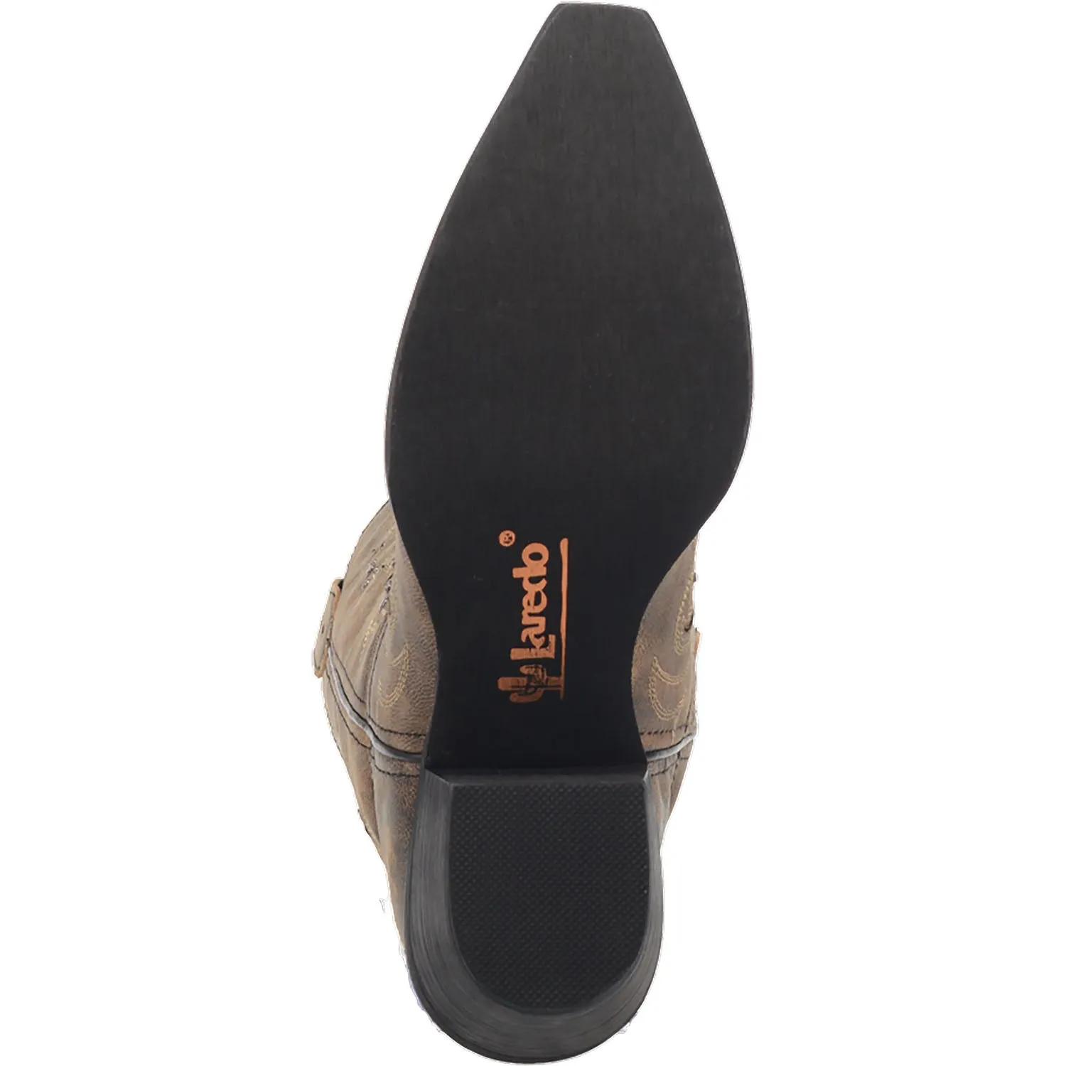 Laredo Womens Vanessa Cowboy Boots Leather Black/Tan Work Boots Leather