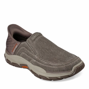 Men's Skechers, Slip-ins Relaxed Fit: Respected - Holmgren Slip-On - Wide Width Low Fit Shoes