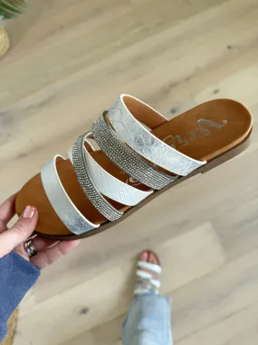 Adidas Superstar Skate Shoes Very G Ginger Sandals in White (SALE)