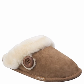 Cotswold Lechlade Sheepskin Mule Slipper Slip Fit Sandals