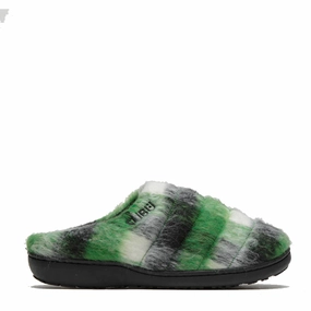 Subu After School Slippers Green Quick Fit Sandals Outdoor Footwear