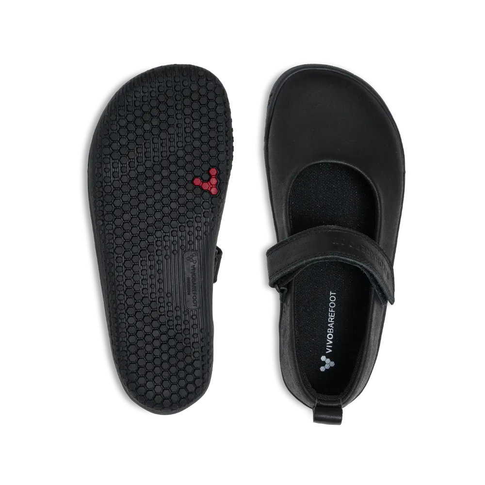 Vivobarefoot Wyn School Kids Obsidian Blowfish Malibu Boots