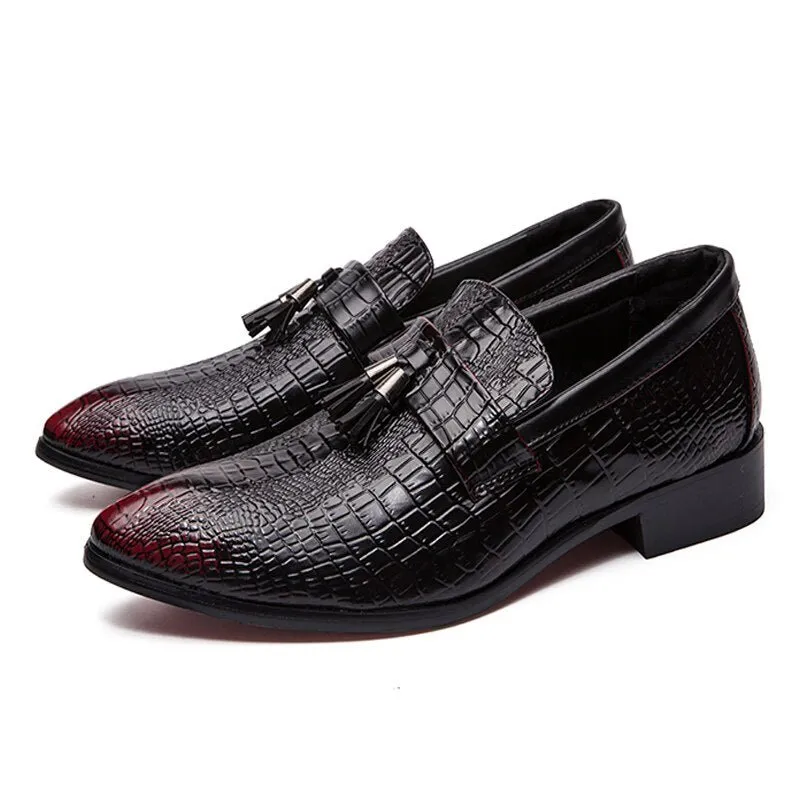Vlthene Luxex Flow Loafers Vintage Dress Shoes