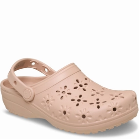 Relaxed Style Crocs Unisex Classic Floral Cut Out Clog