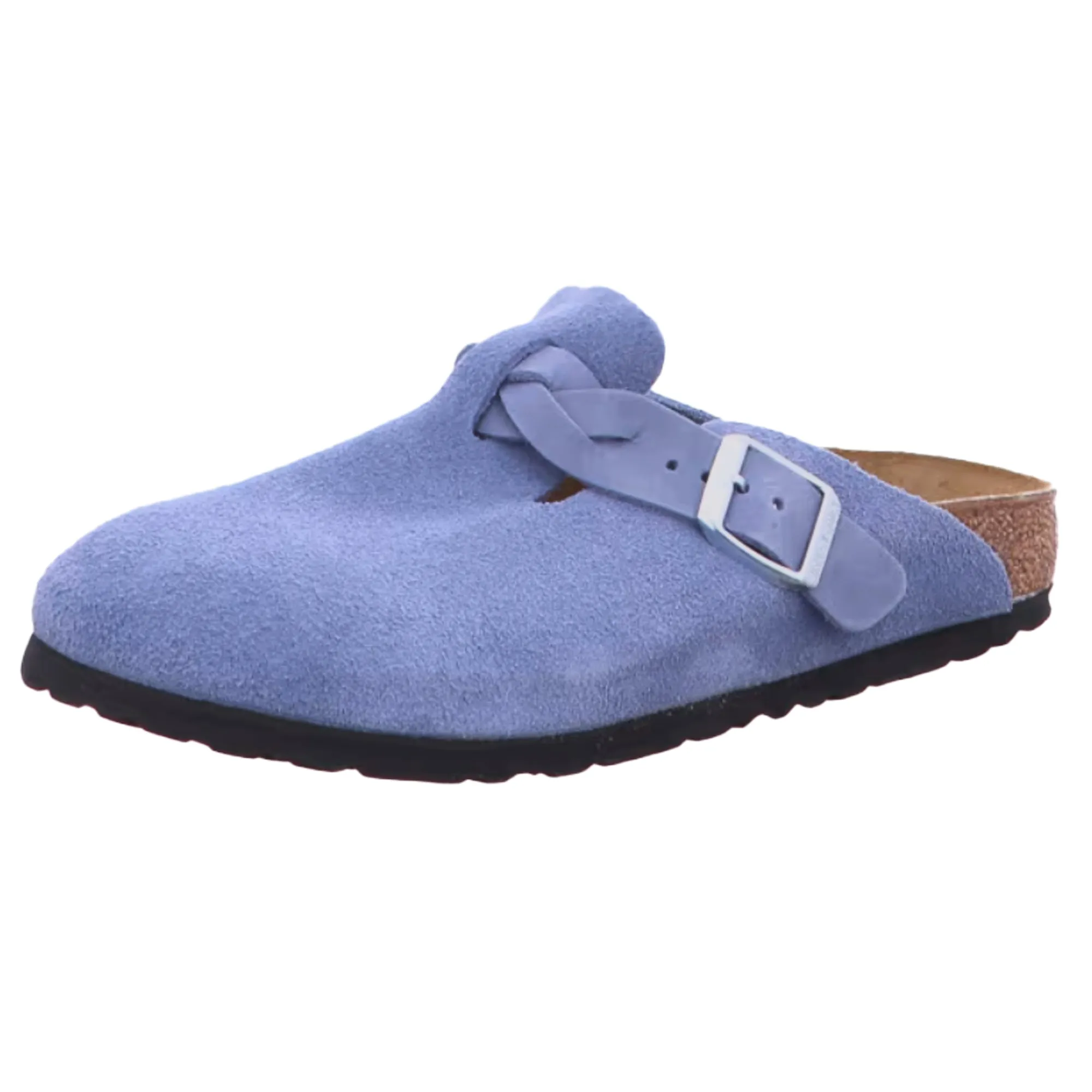 Birkenstock Boston Braided Suede Leather Sandals Clogs Mules Women Slippers Shoes Slippers Extra Wide Swollen Feet