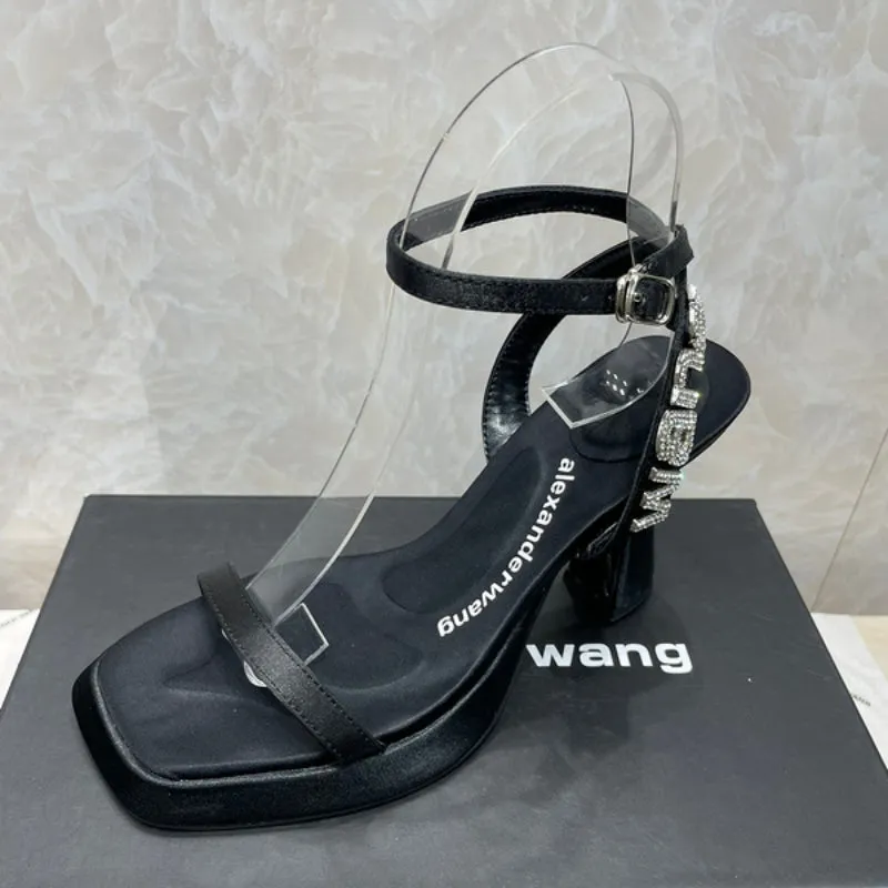 Slip In Box MKS06 high-heeled 10CM shoes Women 35-40 Slippers with Box