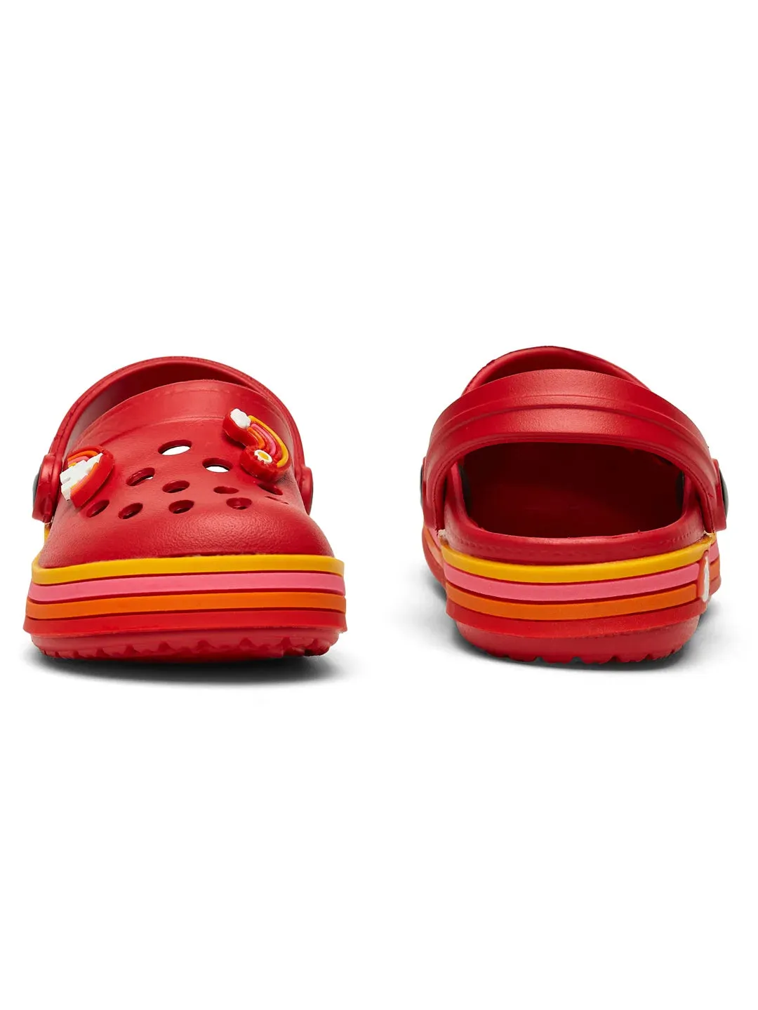 Sandals Paradise Island GC-9001K Red Kid's Clogs