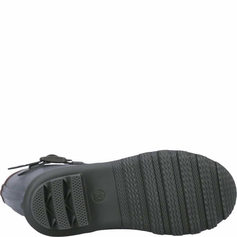 Lined interior Biker Tough Cotswold Bowldown Wellingtons