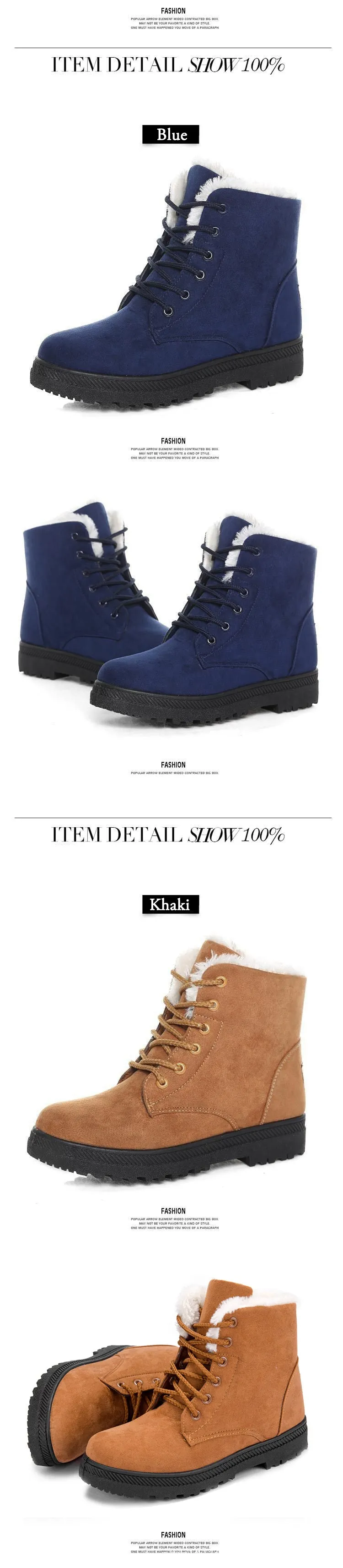 Boots For The Snow And Ice Warm Winter Boots For Women