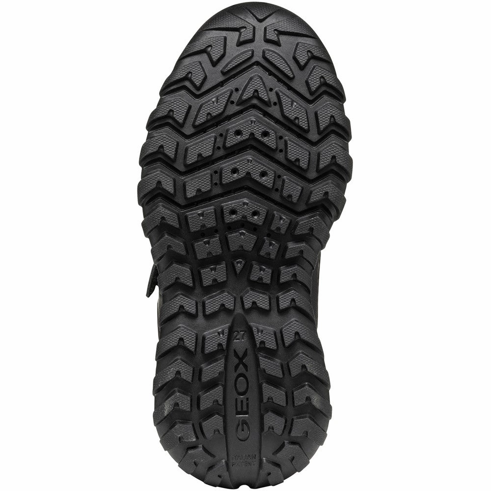 Comfort Strap Synthetic Upper Geox J Simbyos Boy B ABX School Shoes