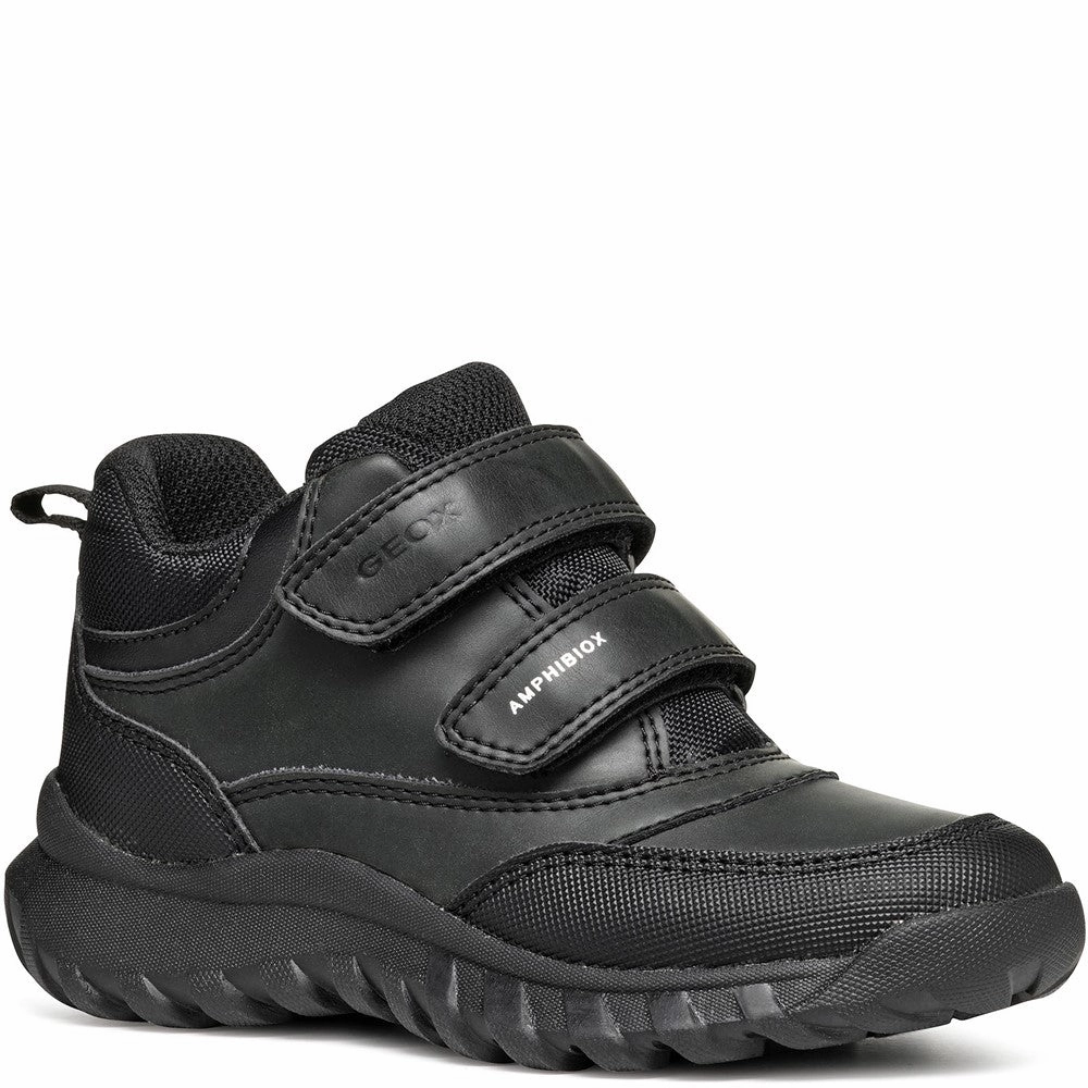 Geox J Simbyos Boy B ABX School Shoes Smooth Surface