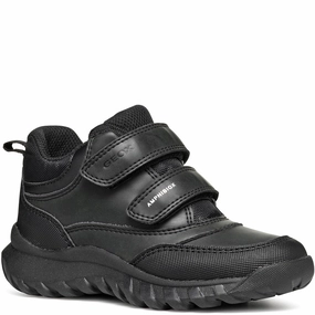 Geox J Simbyos Boy B ABX School Shoes Smooth Surface