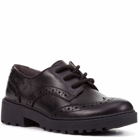 mesh material Lightweight Design Geox J Casey G. N School Shoes Size 6 - 6.5