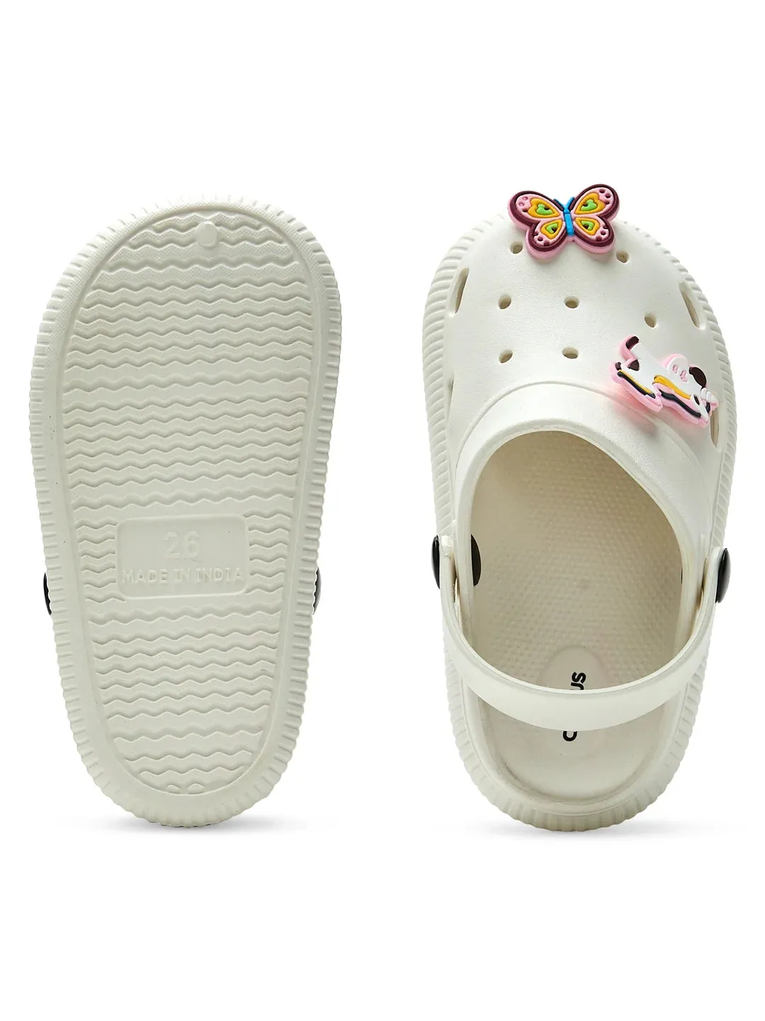 GC-9002K White Kid's Clogs Top Rated Sandals Resorts For Honeymoon